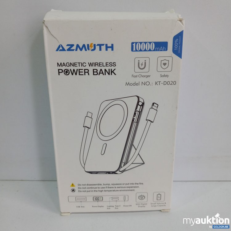 Artikel Nr. 821922 Artikel Nr. 821922: Zmuth Magnetic Wireless Power Bank 10000mAh