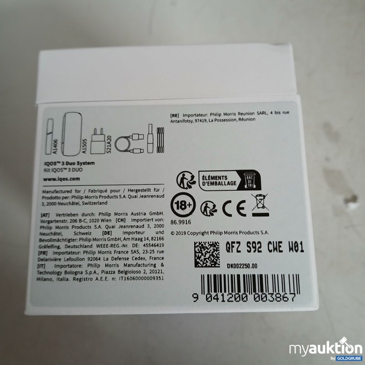 Artikel Nr. 824922: IQOS E Zigarette Model 3 Duo