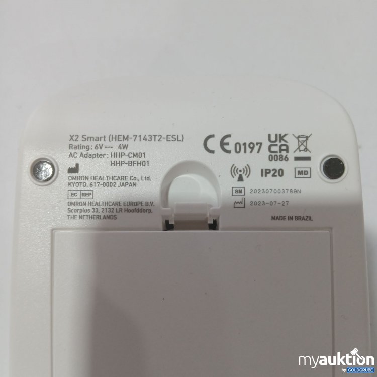 Artikel Nr. 831922 Artikel Nr. 831922: Omron Blood Pressure Monitor X2 Smart