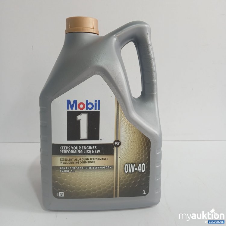 Artikel Nr. 860922: Mobil 1 0W-40 5L 