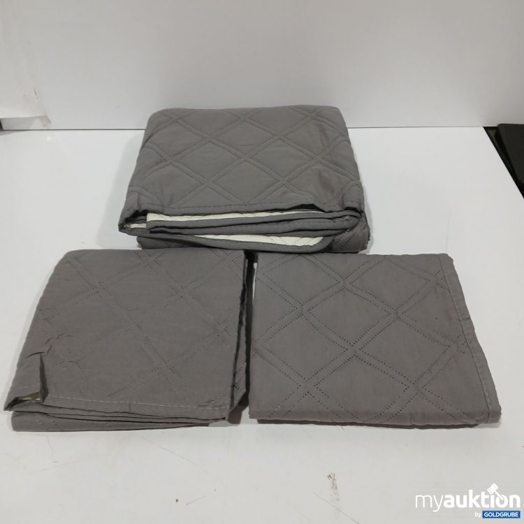 Artikel Nr. 961922: Tagesdecke Grau 2-teilig