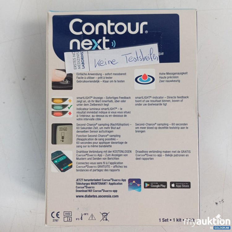 Artikel Nr. 987922 Artikel Nr. 987922: Contour Next Blutzuckermessgerät