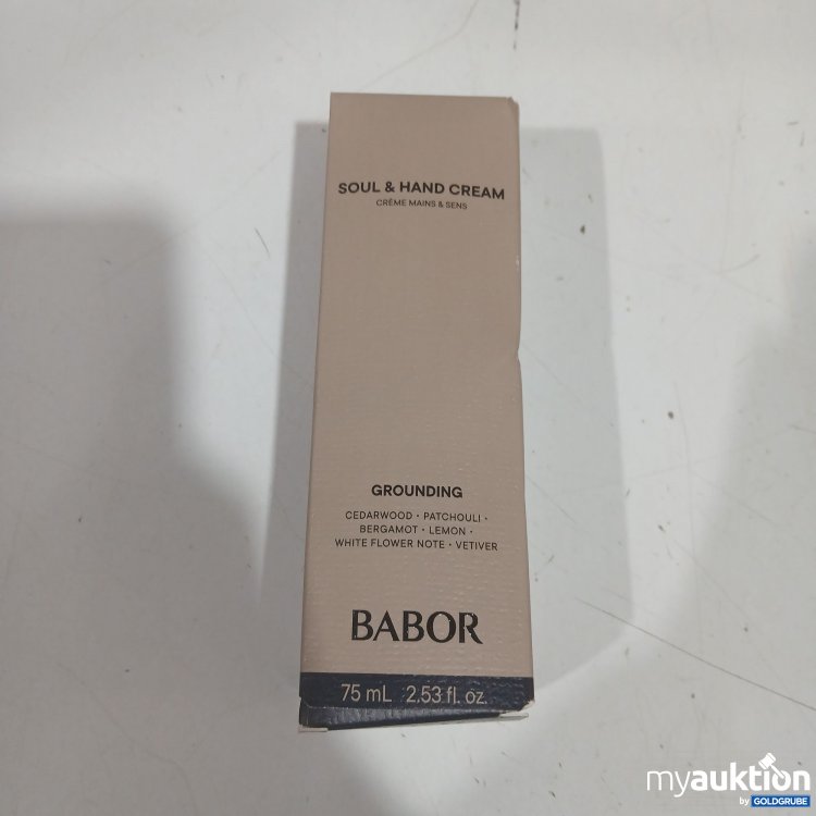 Artikel Nr. 998922: Babor Soul & Hand cream 75ml 