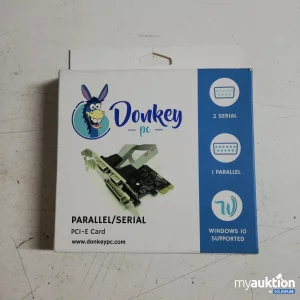Artikel Nr. 720922: Donkey PC Parallel/Serial PCI-E Card