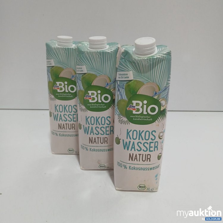 Artikel Nr. 813923 Artikel Nr. 813923: Bio Kokoswasser Natur 3x1l