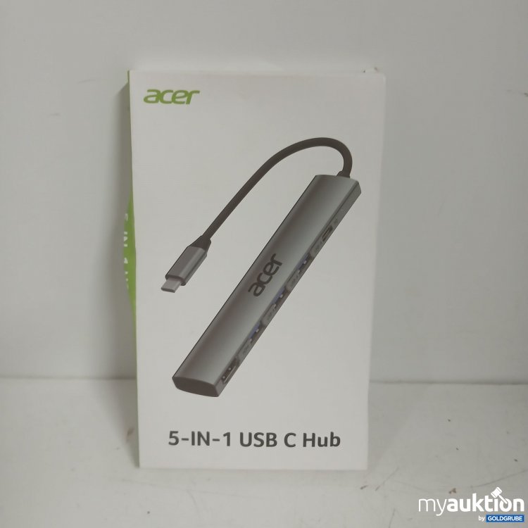 Artikel Nr. 875923 Artikel Nr. 875923: Acer 5in1 USB C Hub