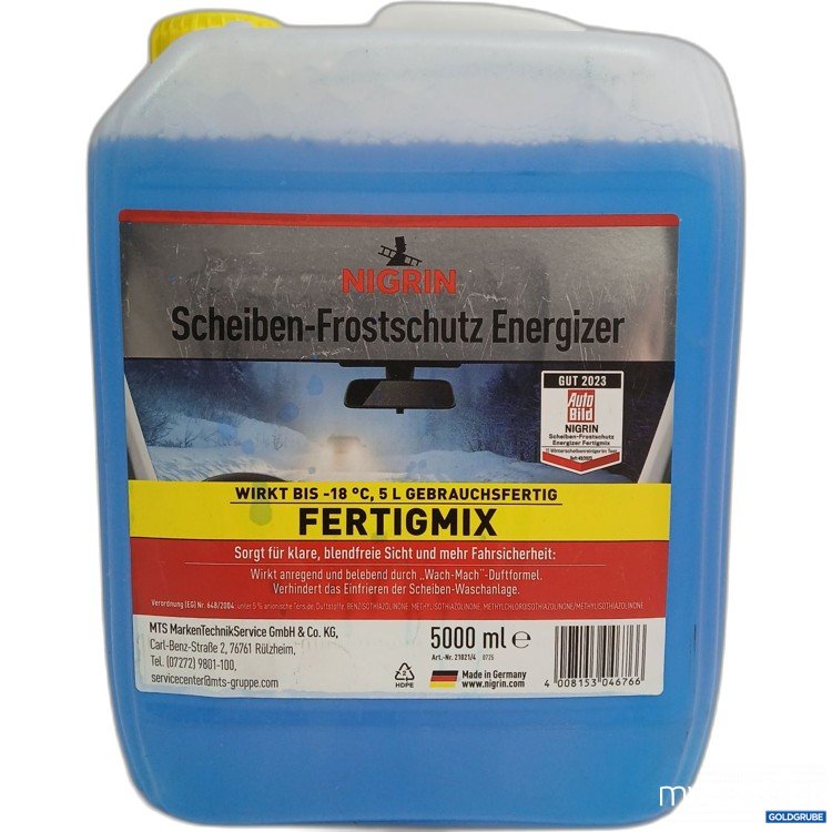 Artikel Nr. 920923 Artikel Nr. 920923: Nigrin Scheiben Frostschutz Energizer fertigmix 5L