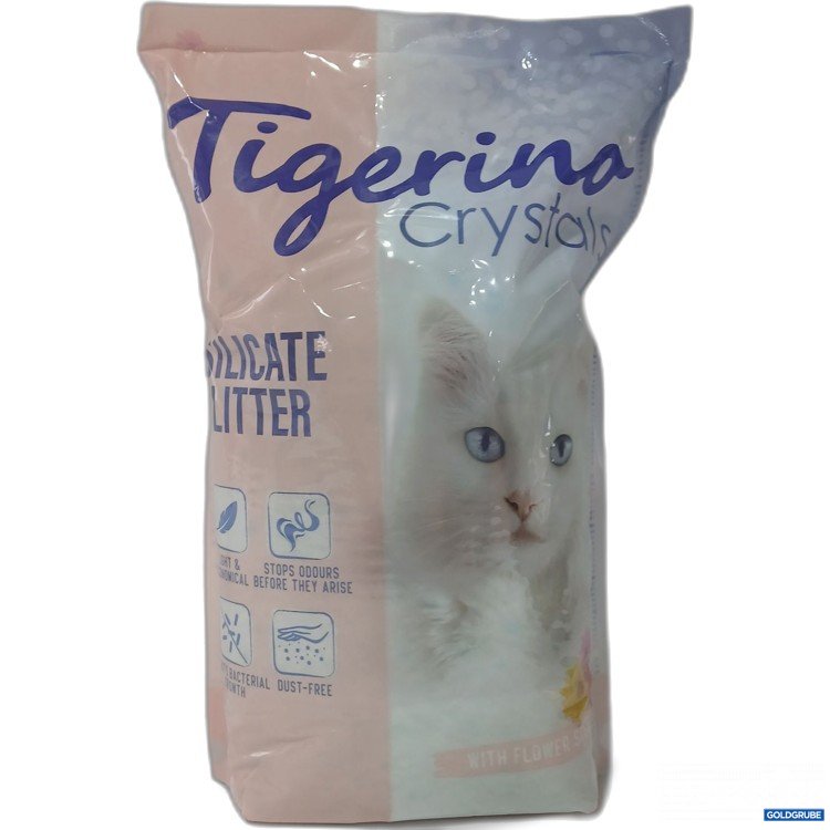 Artikel Nr. 976923 Artikel Nr. 976923: Tigerino Crystals Silicate Litter with Flower Scent 5L