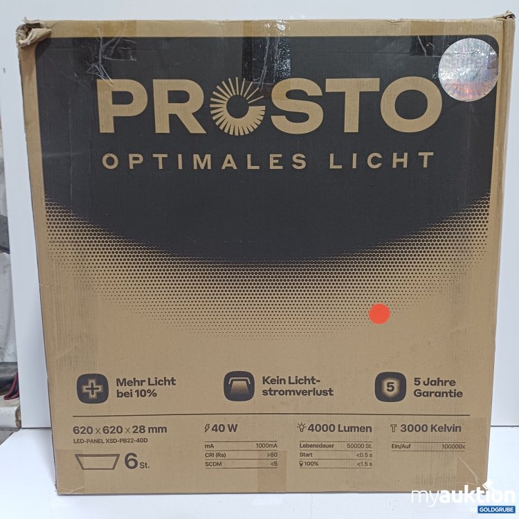 Artikel Nr. 446924 Artikel Nr. 446924: Prosto LED-Panel 620x620x28mm