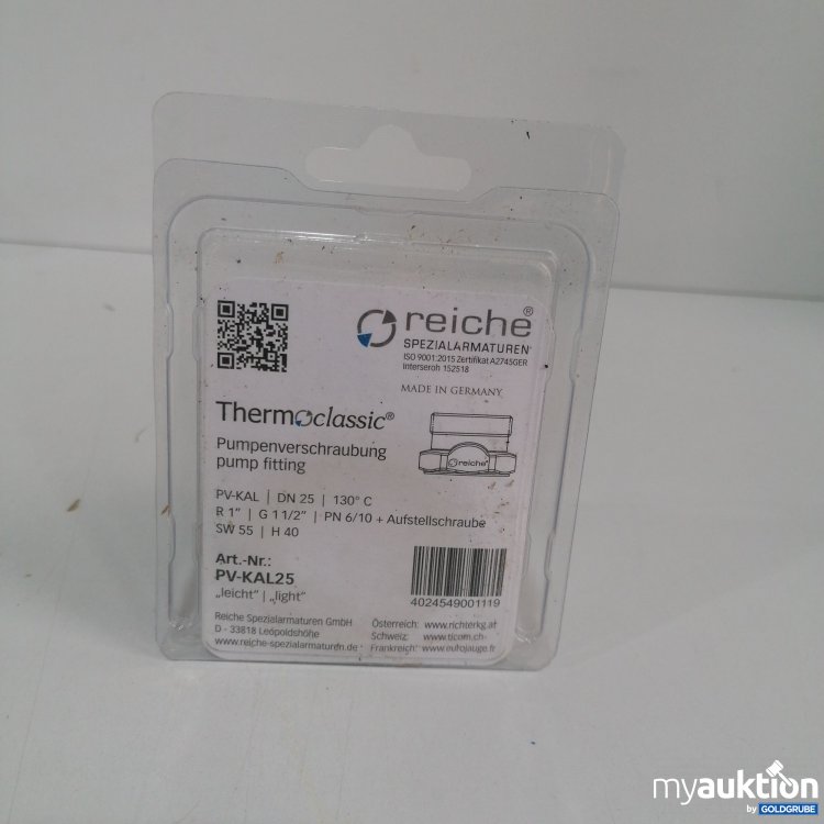 Artikel Nr. 825924 Artikel Nr. 825924: Reiche Thermoclassic Pumpenverschraubung PV-KAL25