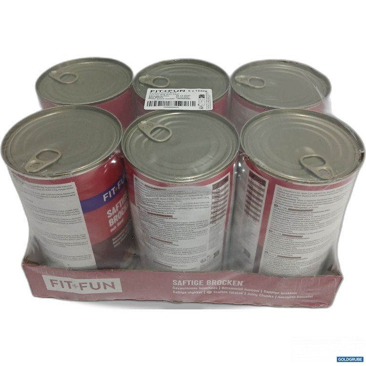 Artikel Nr. 891924: Fit+Fun Saftige Brocken mit Rind 6×1240g