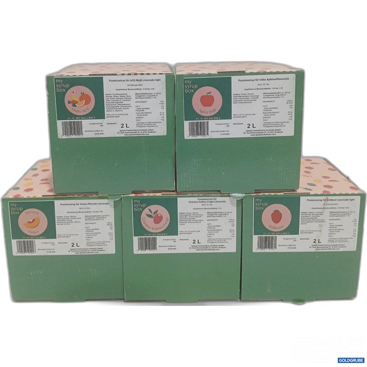 Artikel Nr. 932924: My syrup Box diverse Sorten 5x2l 