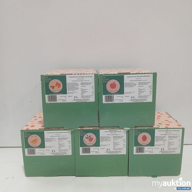 Artikel Nr. 932924: My syrup Box diverse Sorten 5x2l 
