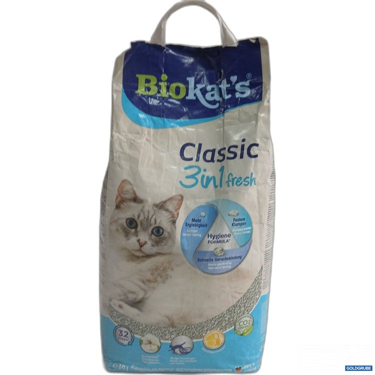 Artikel Nr. 950924: Bio Kats classic 3in1 fresh Katzenstreu 10L