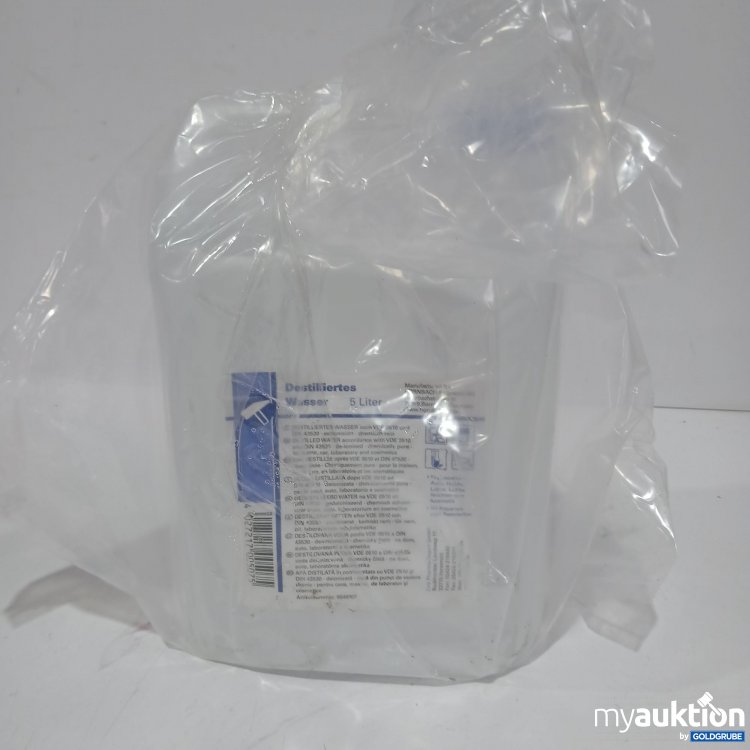 Artikel Nr. 966924: Destilliertes Wasser 5l