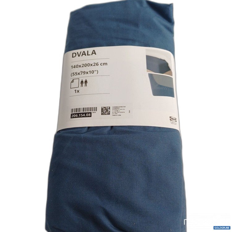 Artikel Nr. 968924:  IKEA DVALA 140x200x26cm Leintuch