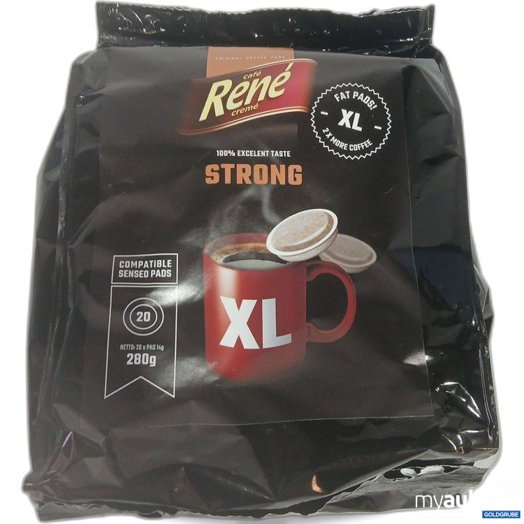 Artikel Nr. 969924: Cafe Rene strong XL Pads 20x14g 