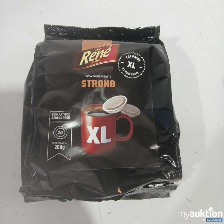 Artikel Nr. 969924: Cafe Rene strong XL Pads 20x14g 