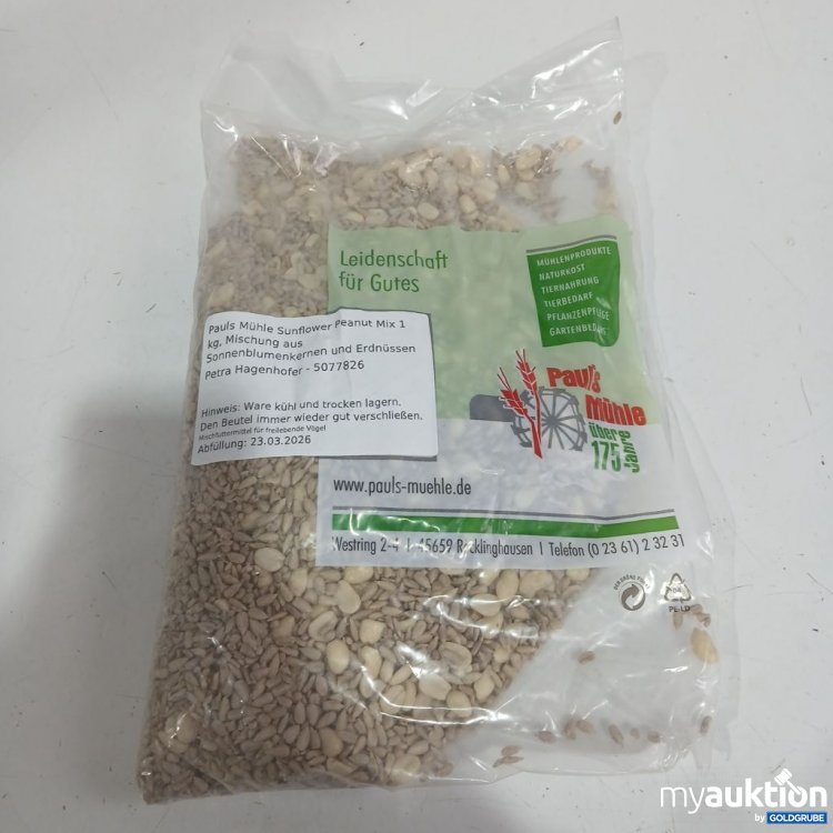 Artikel Nr. 973924 Artikel Nr. 973924: Pauls Mühle Sunflower Peanut Mix 1 kg