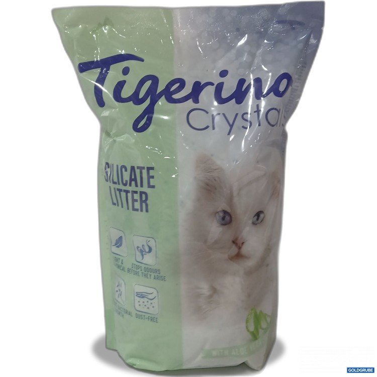Artikel Nr. 976924 Artikel Nr. 976924: Tigerino Crystals Silicate Litter with Aloe Vera Scent 5L