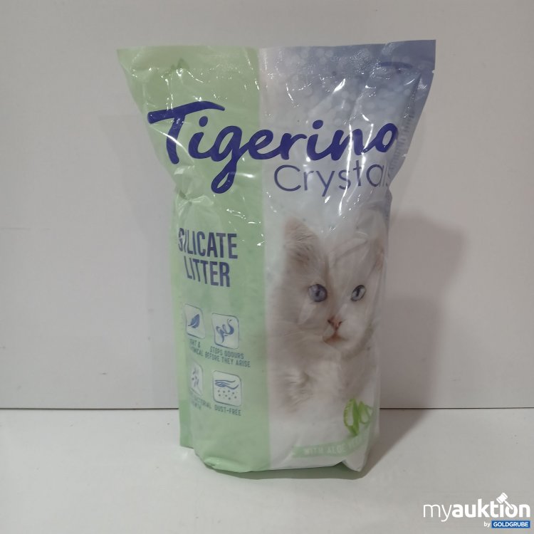 Artikel Nr. 976924 Artikel Nr. 976924: Tigerino Crystals Silicate Litter with Aloe Vera Scent 5L