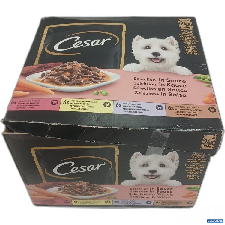 Artikel Nr. 980924 Artikel Nr. 980924: Cesar Selektion in Sauce 24x100g