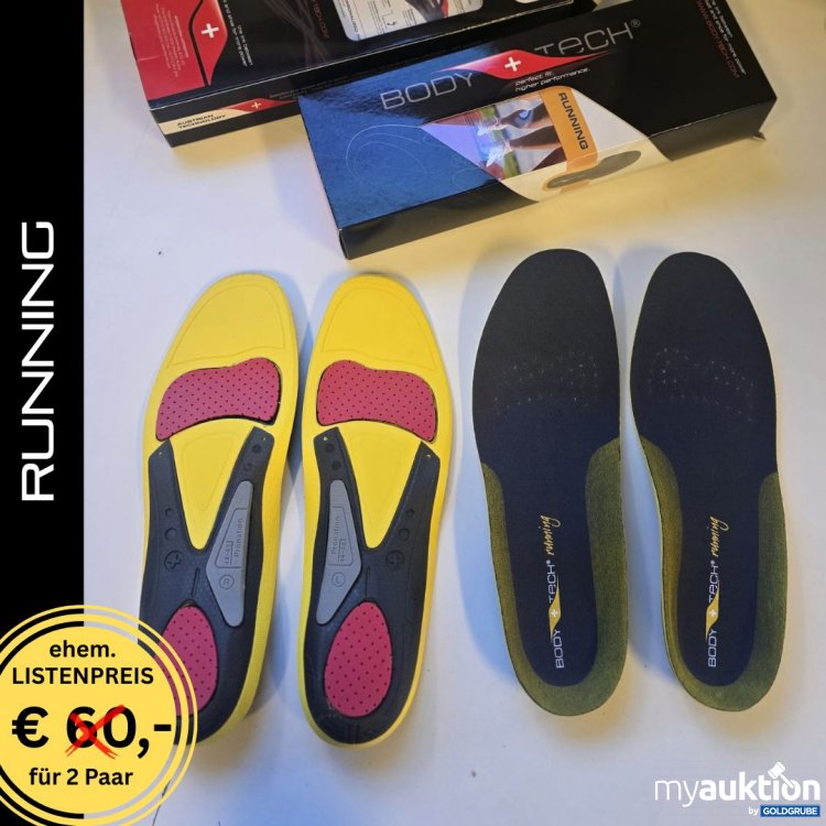 Artikel Nr. 344925: orthop. Schuheinlage Bodytech Running Gr. XXL  EU 45-46