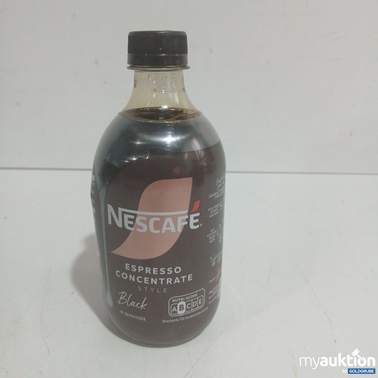 Artikel Nr. 461925 Artikel Nr. 461925: Nescafe, Espresso Concentrate, Black, 500ml