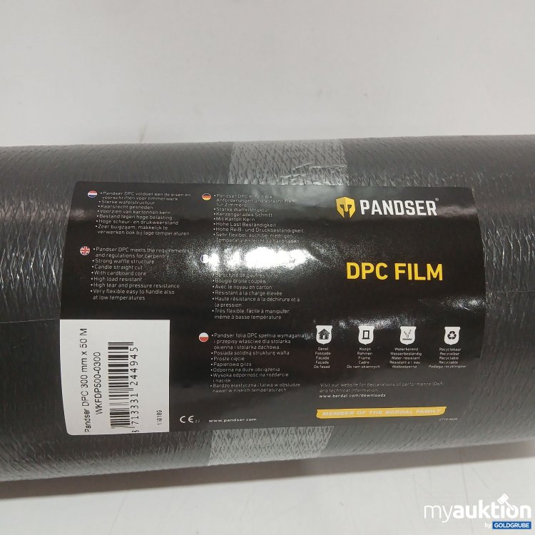 Artikel Nr. 522925: Pandser DPC Film 300mmx 50m 