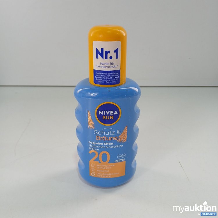 Artikel Nr. 800925 Artikel Nr. 800925: Nivea Sun Schutz&Bräune 20Mittel 200ml