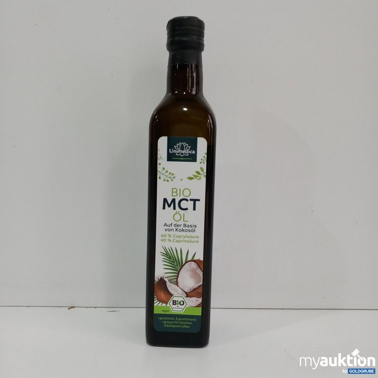 Artikel Nr. 819925 Artikel Nr. 819925: Unimedica Bio MCT Öl Basis Kokosöl 500 ml