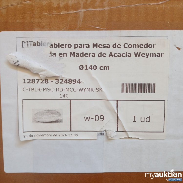 Artikel Nr. 832925 Artikel Nr. 832925: Sklum Tablerablero para Mesa de Comedor 140cm W-09 128728-324894