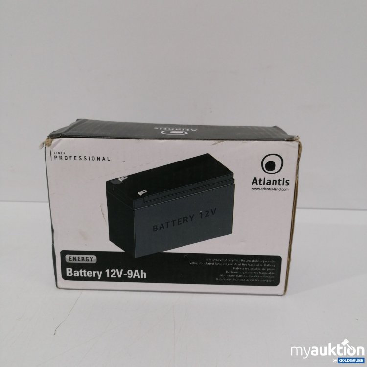 Artikel Nr. 856925 Artikel Nr. 856925: Atlantis Battery 12V-9Ah