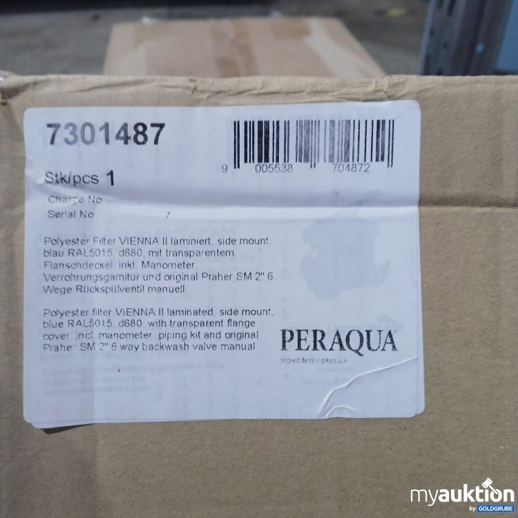 Artikel Nr. 872925: Peraqua Polyester Filter Vienna 7301487