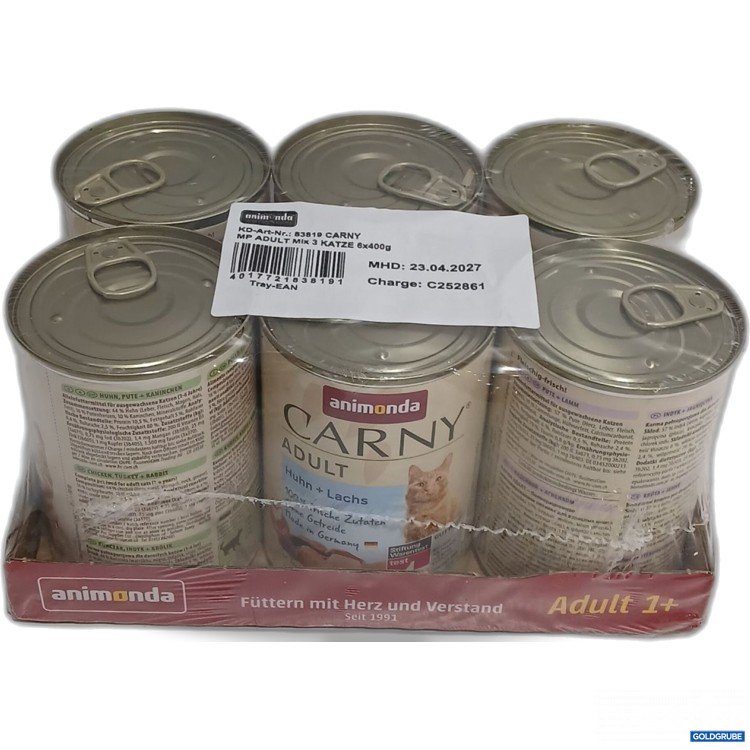 Artikel Nr. 891925: Animonda Carny Adult Verschiedene Sorten 6×400g