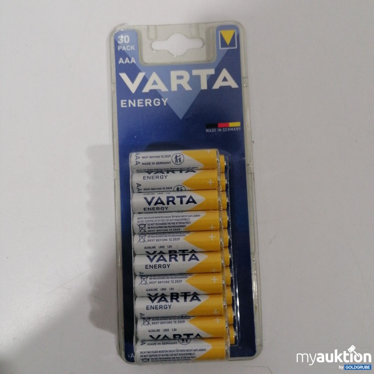 Artikel Nr. 897925 Artikel Nr. 897925: Varta Energy AAA 30Stk