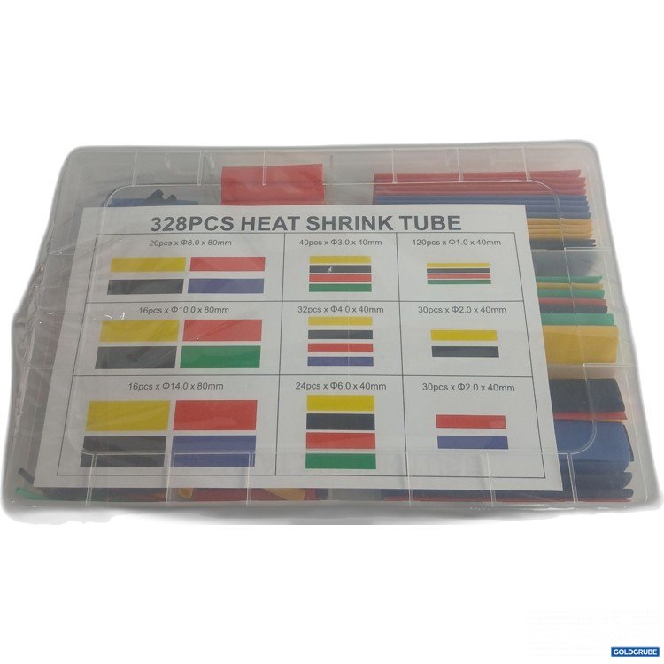 Artikel Nr. 955925: Heat Shrink Tubr 328Pcs. 