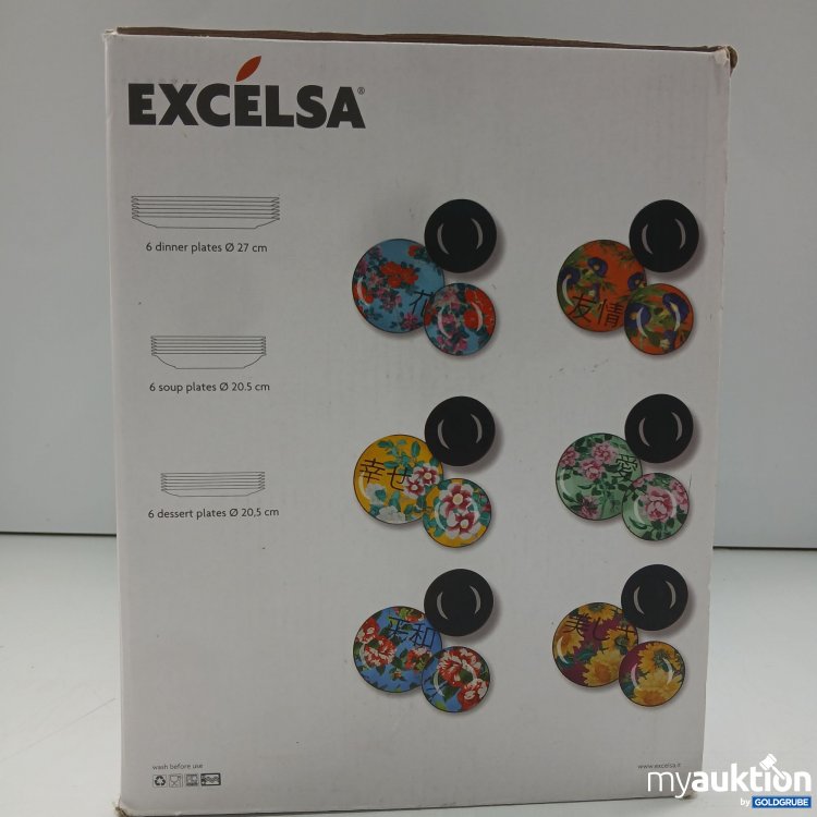 Artikel Nr. 963925: Excelsa Tellerset  Furisode 18 teilig