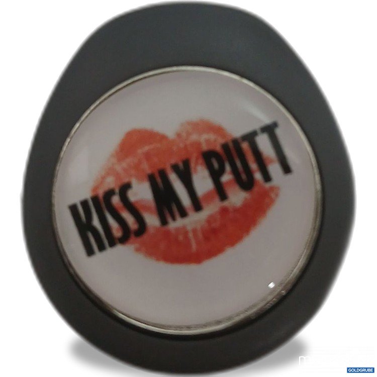 Artikel Nr. 971925 Artikel Nr. 971925: Pitchfix Hat Clip Grau mit Kiss my Putt Aufschrift