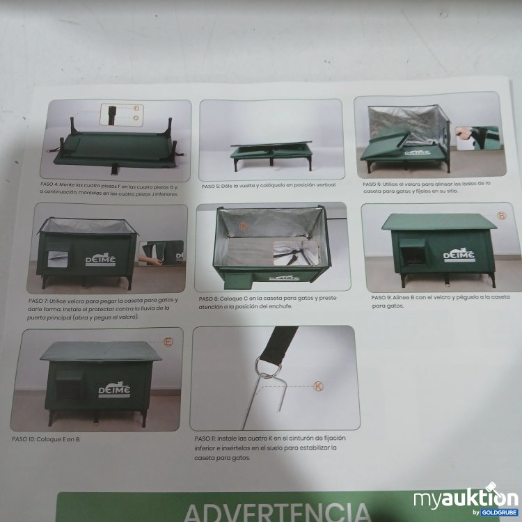 Artikel Nr. 972925: Deime Heated Cat House Outdoor & Indoor 