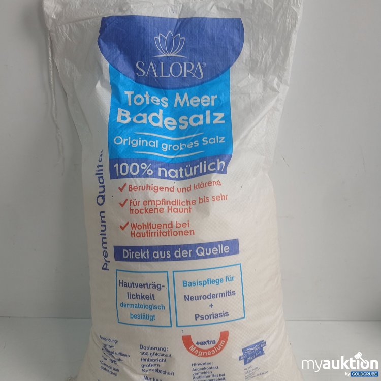 Artikel Nr. 991925 Artikel Nr. 991925: Salora Totes Meer Badesalz Original grobes Salz 25kg