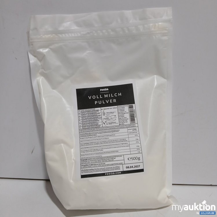 Artikel Nr. 478926: Foozia Vollmilch Pulver 500g