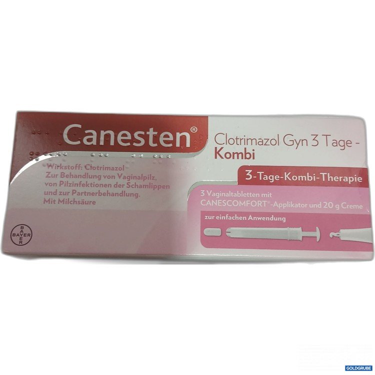 Artikel Nr. 522926 Artikel Nr. 522926: Canesten 3 Vaginaltabletten 3 Tage kombi