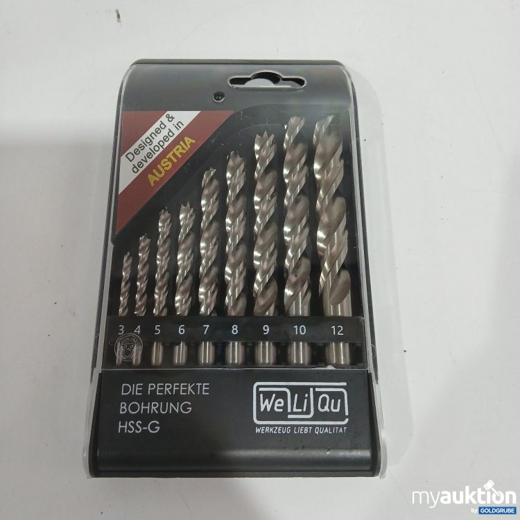 Artikel Nr. 812926: WeLiQu Die perfekte Bohrung Holzbohrerset HSS-G 