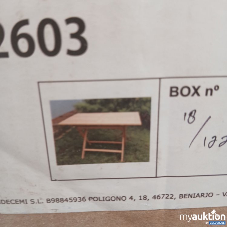 Artikel Nr. 832926 Artikel Nr. 832926: Sklum Mesa Plegable Rectangular 120x70cm C142603