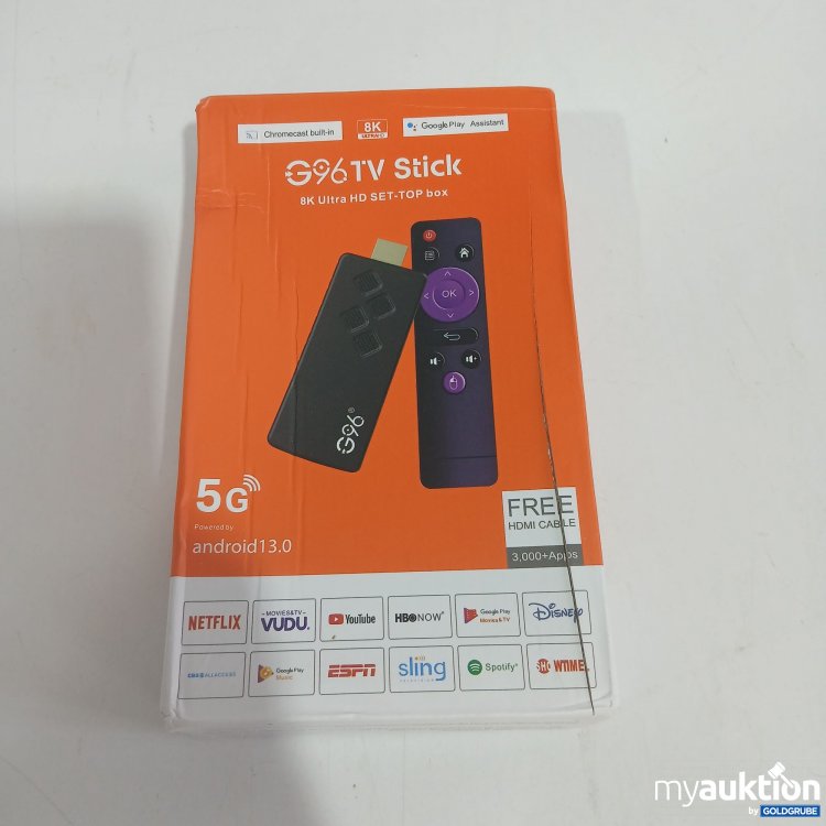 Artikel Nr. 857926 Artikel Nr. 857926: G96 TV Stick 8K Ultra HD Set-Top Box 5G
