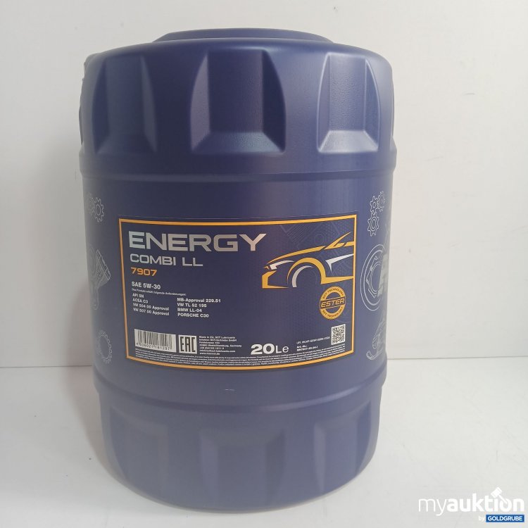 Artikel Nr. 860926: Mannol Energy Combi LL 7907 SAE 5W-30 20L