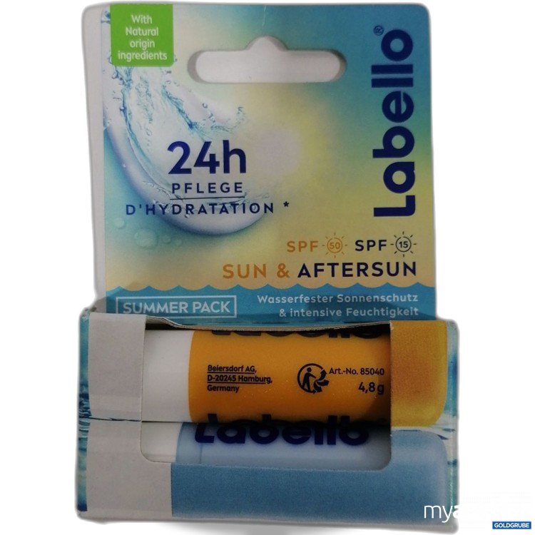 Artikel Nr. 890926 Artikel Nr. 890926: Labello 24h Pflege Sun&Aftersun