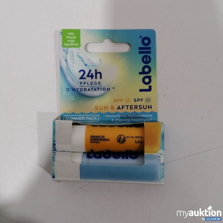 Artikel Nr. 890926 Artikel Nr. 890926: Labello 24h Pflege Sun&Aftersun
