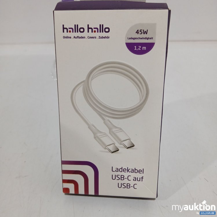 Artikel Nr. 896926: Ladekabel USB-C auf USB-C